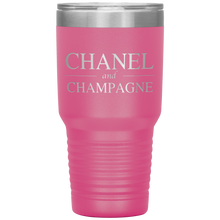 Load image into Gallery viewer, Chanel and Champagne, 30oz Tumbler
