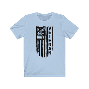 Navy Veteran, Unisex Tee