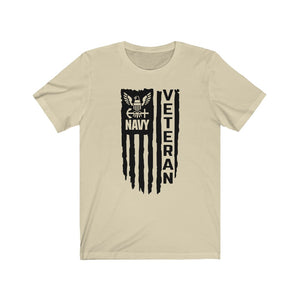 Navy Veteran, Unisex Tee