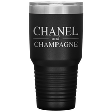 Load image into Gallery viewer, Chanel and Champagne, 30oz Tumbler
