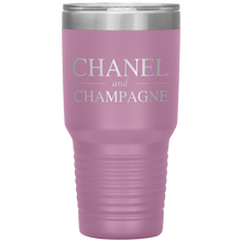 Load image into Gallery viewer, Chanel and Champagne, 30oz Tumbler
