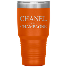 Load image into Gallery viewer, Chanel and Champagne, 30oz Tumbler
