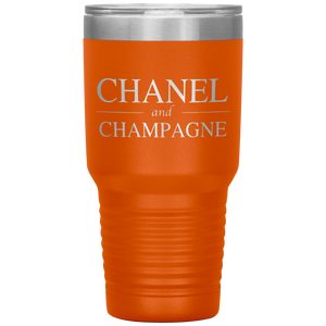 Chanel and Champagne, 30oz Tumbler