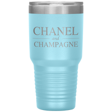 Load image into Gallery viewer, Chanel and Champagne, 30oz Tumbler
